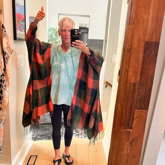 Trash Child NWOT OOAK poncho one size - Picture 1 of 5